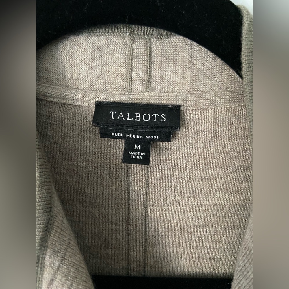 Talbots wool cardigan - Picture 2 of 3